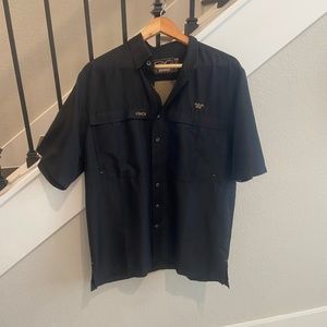 Black Game Guard Fishing Shirt - King Ranch Edition